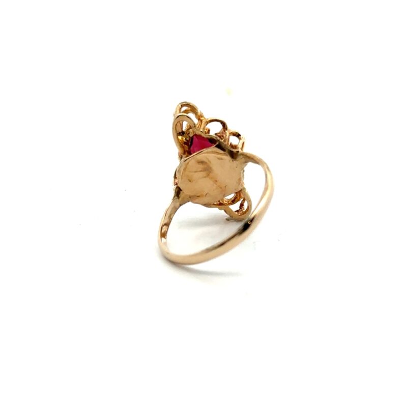 Estate Garnet Ring - Image 3