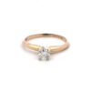 Estate .24 Carat Natural Diamond Solitaire Ring