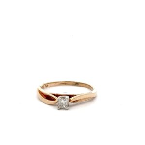 Estate Princess Cut Diamond Ring