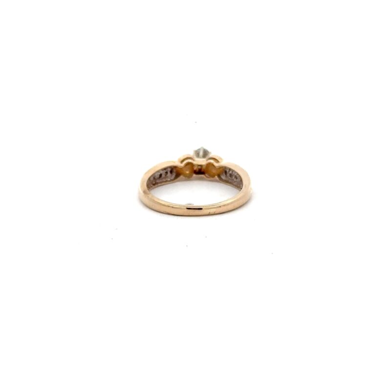 Estate Diamond Ladies Ring - Image 2