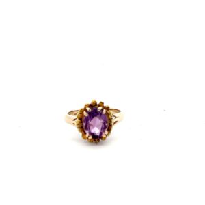 Estate Amethyst & Nuggets Ring