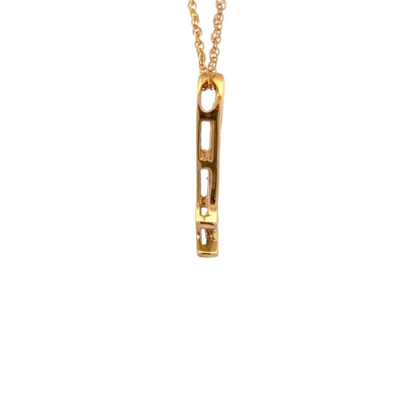 Estate Diamond Pendant - Image 3