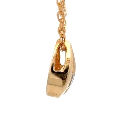 Estate Diamond Pendant - Image 4
