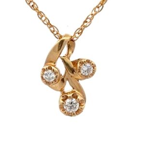 Estate Diamond Pendant