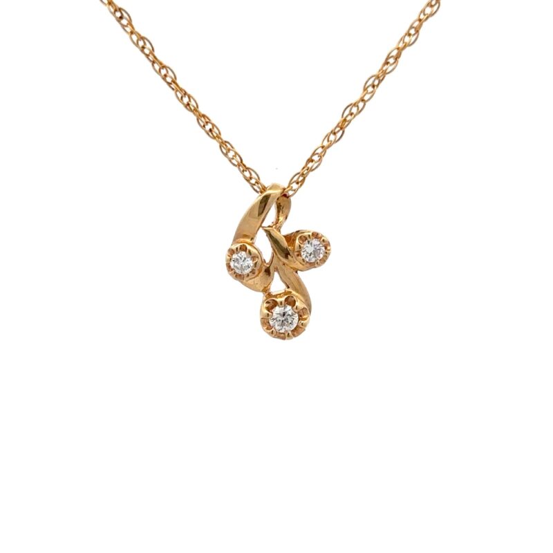 Estate Diamond Pendant