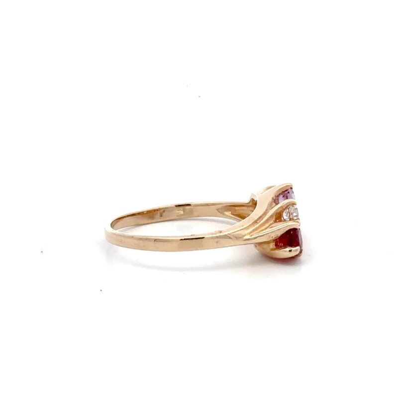 Estate 3-stone Ring - Image 2