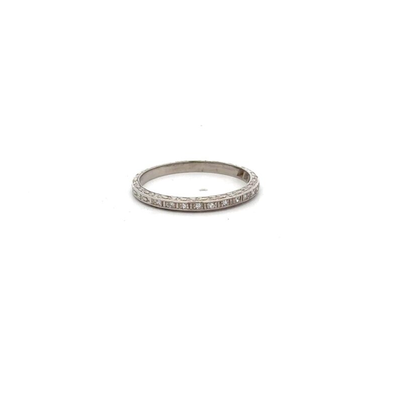 Estate Platinum Ring - Image 3