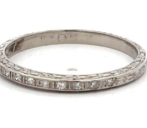 Estate Platinum Ring
