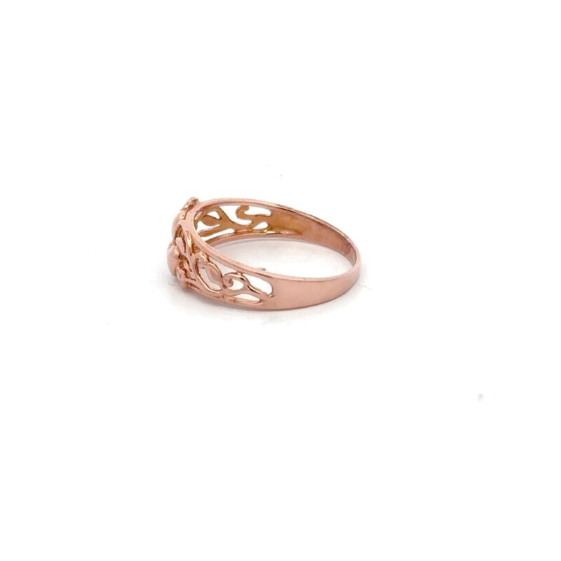 Estate Rose Gold Ring - Image 3