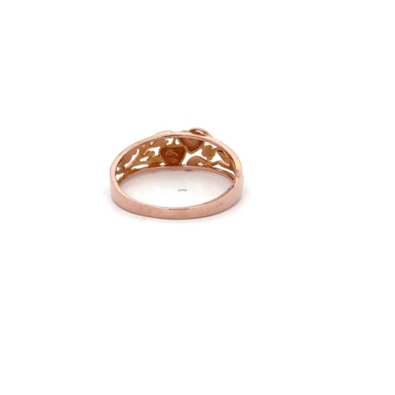 Estate Rose Gold Ring - Image 2