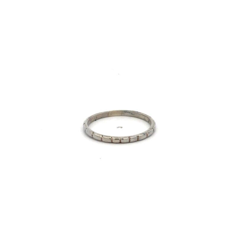 Estate White Gold Ring