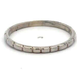 Estate White Gold Ring