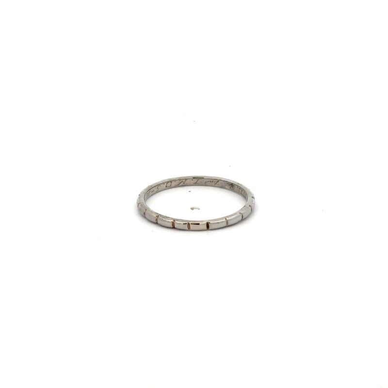 Estate White Gold Ring - Image 2
