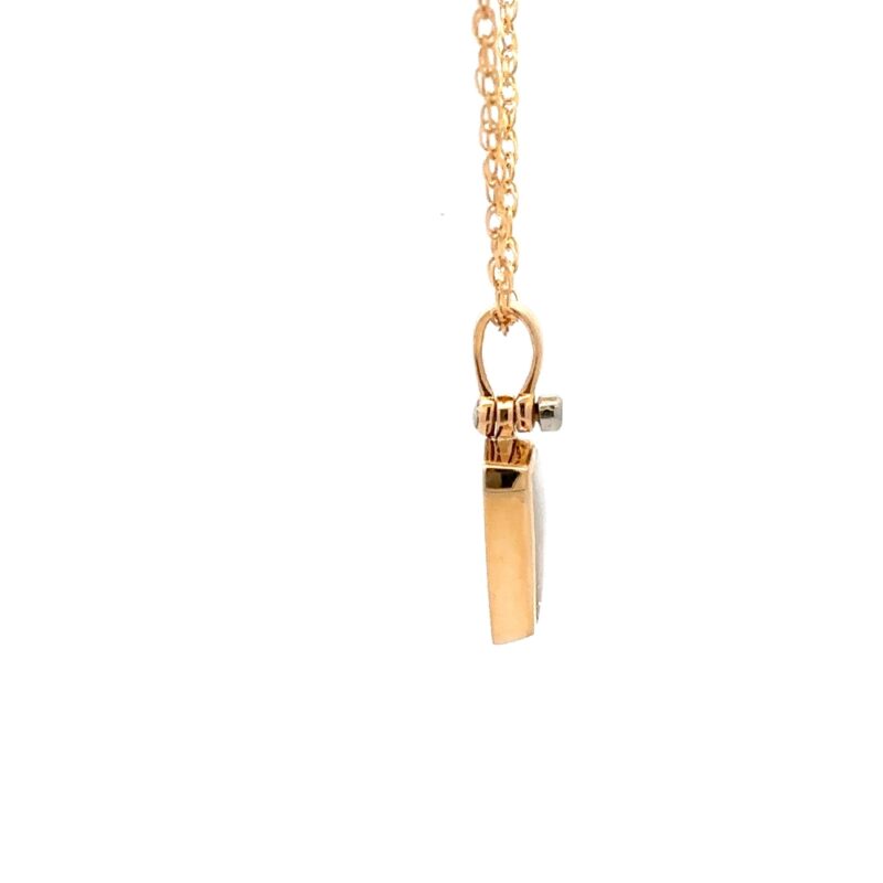 Gold Quartz Pendant FF133G2 - Image 2