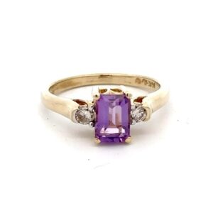 Estate Ladies Amethyst Ring