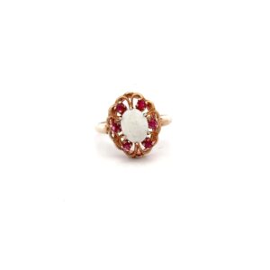 Estate Ruby & Opal Ring