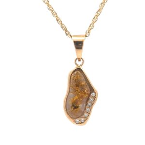 Diamond & Quartz Pendant