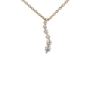 Estate White Topaz Pendant