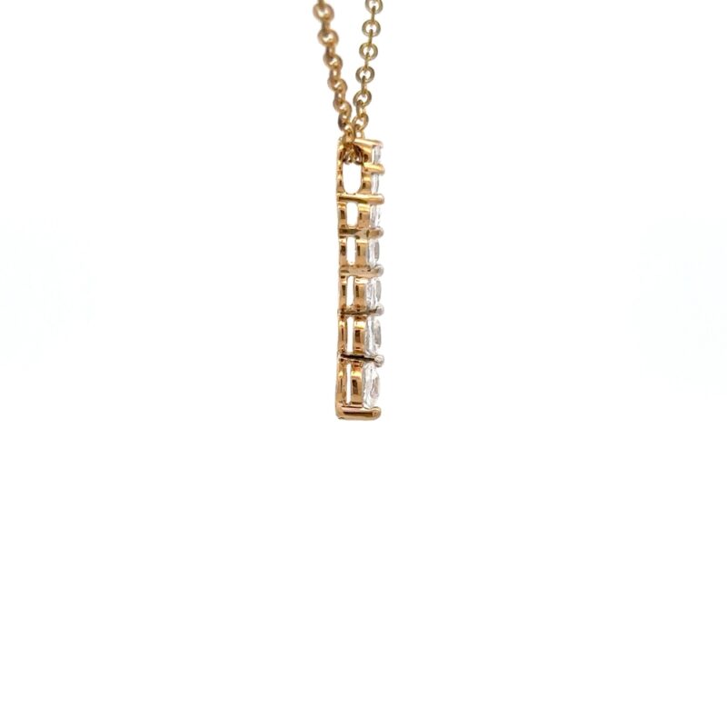 Estate White Topaz Pendant - Image 4