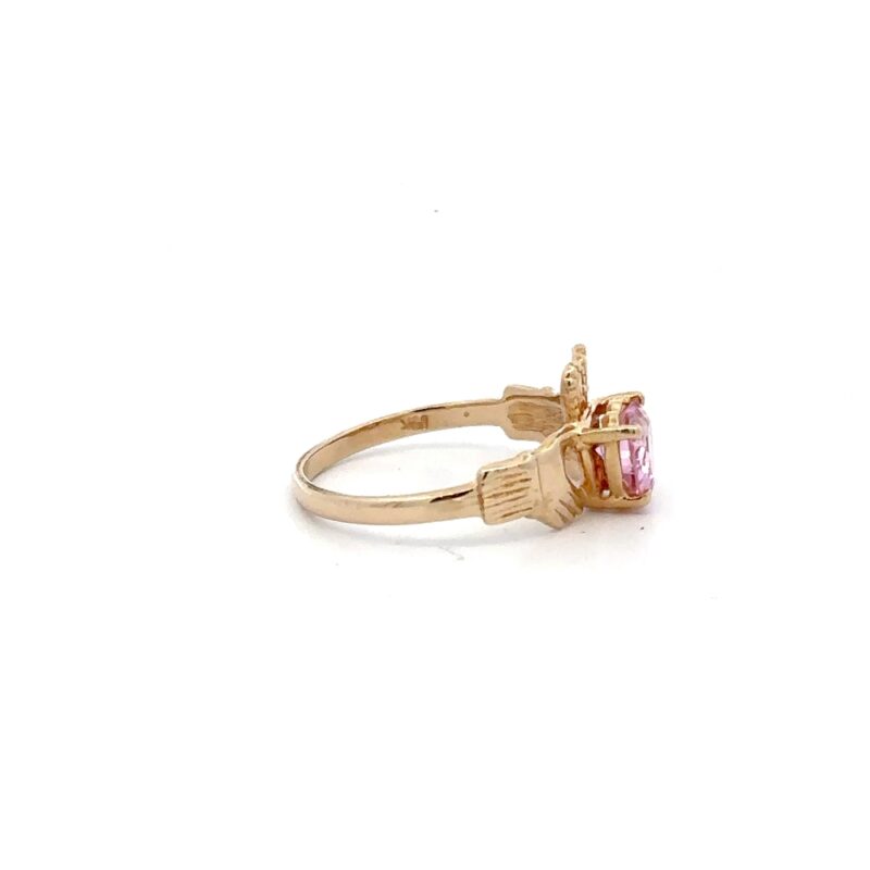 Estate Claddagh Ring - Image 4