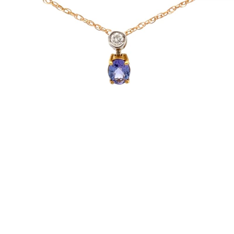 Estate Tanzanite Pendant
