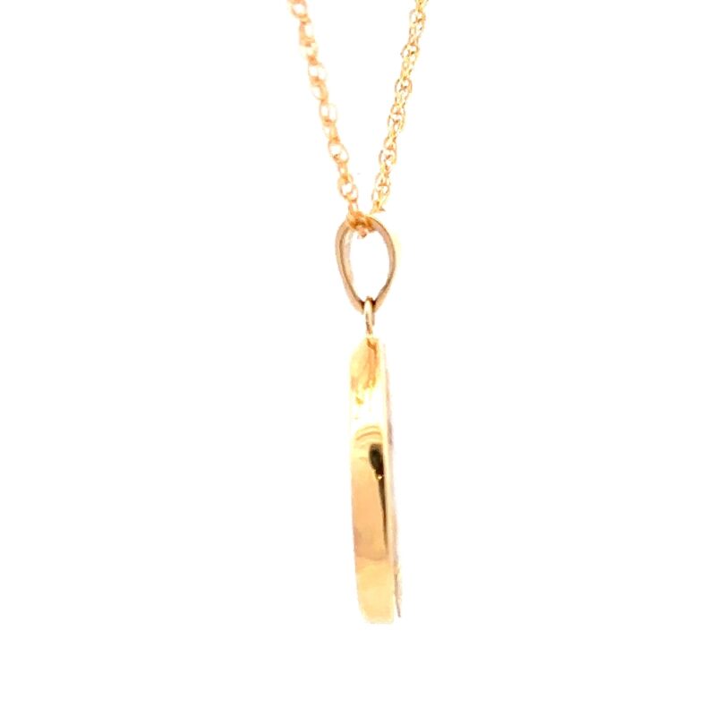 14K Quartz Pendant P3327-GQ - Image 2
