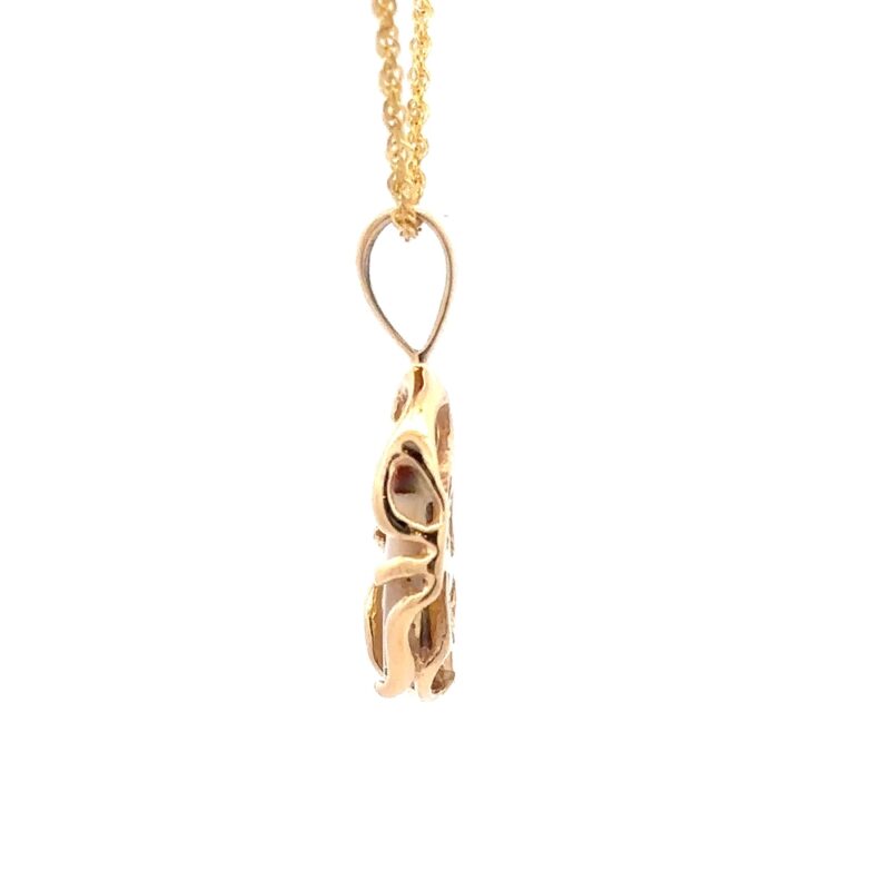 Gold Quartz Pendant PRL1031Q - Image 2