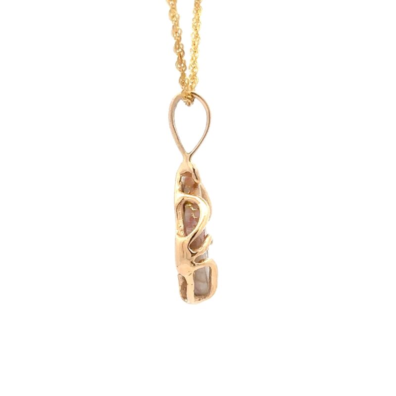 Gold Quartz Pendant PRL1031Q - Image 4