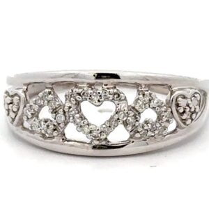 Estate White Gold Ring