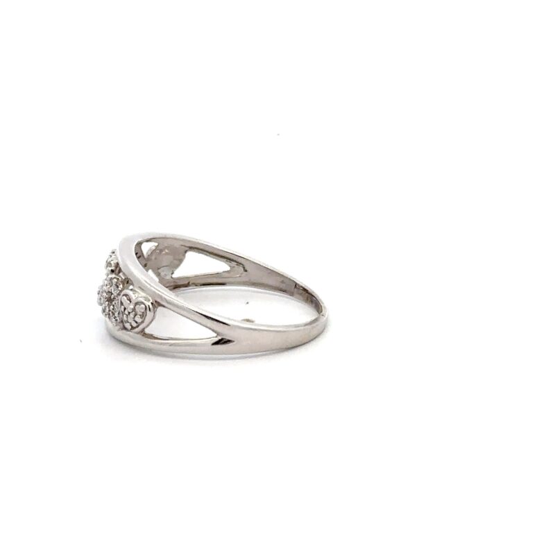 Estate White Gold Ring - Image 4