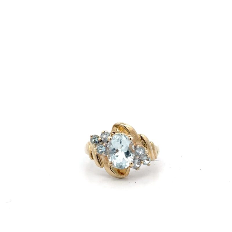 Estate Aquamarine Ring