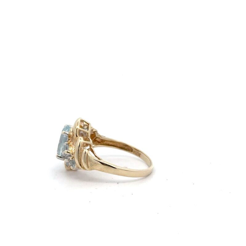 Estate Aquamarine Ring - Image 3