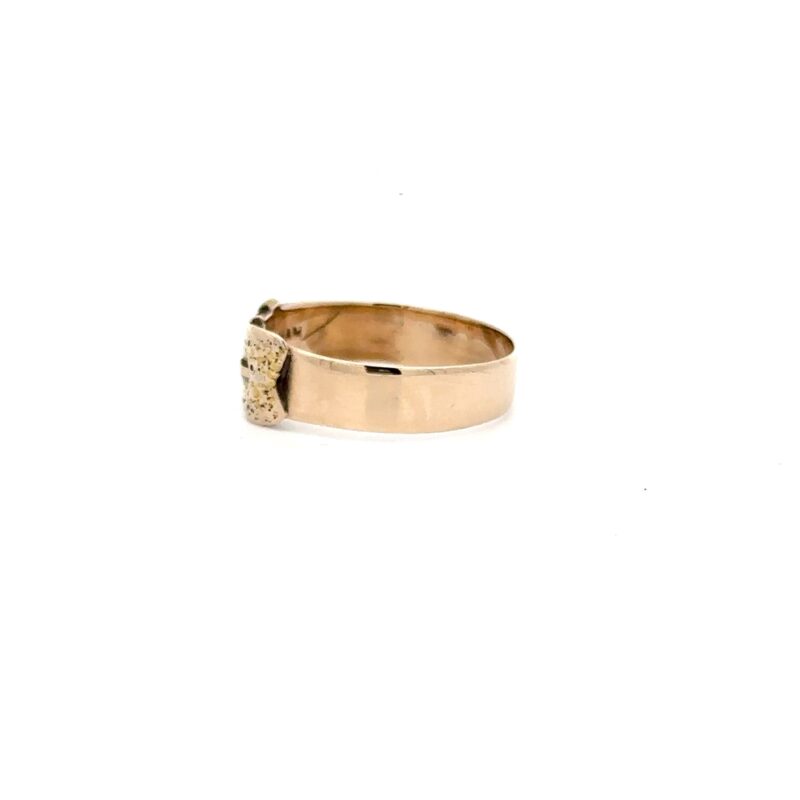 Estate Gold Belt Ring - Image 4