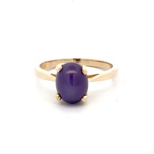 Estate Ladies Synthetic Star Sapphire Ring