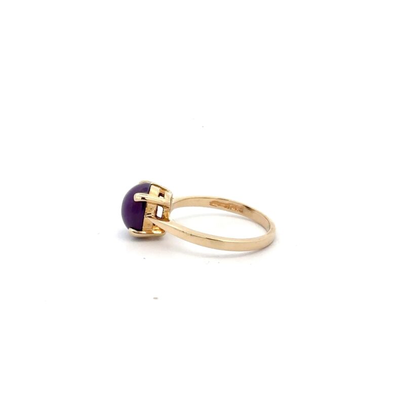 Estate Ladies Synthetic Star Sapphire Ring - Image 3