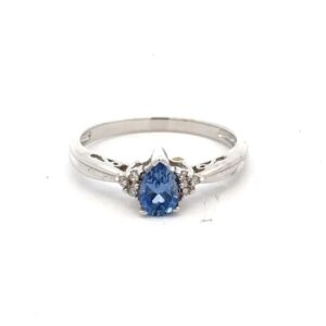 Estate Ladies Blue Sapphire Ring