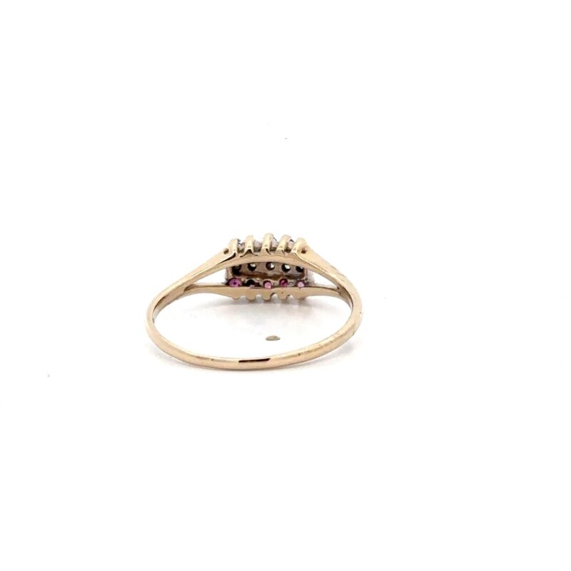 Estate Ruby & Diamond Ring - Image 3