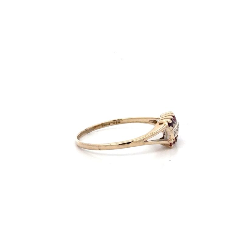 Estate Ruby & Diamond Ring - Image 2