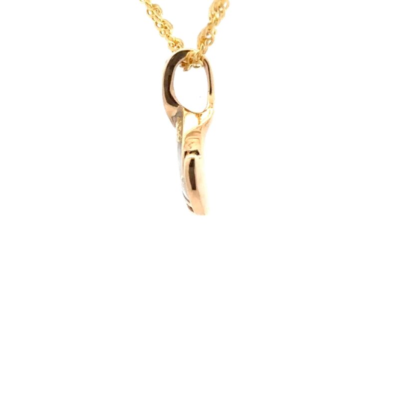 Gold Quartz Pendant PDL106SD32 - Image 4