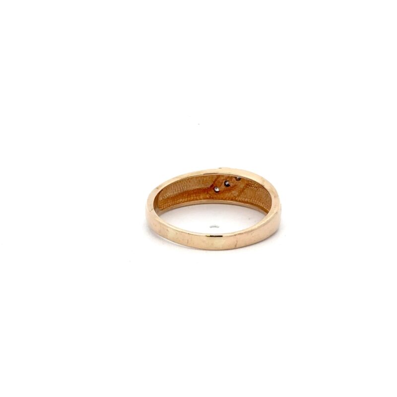 Estate Gold & Diamond Ring - Image 3