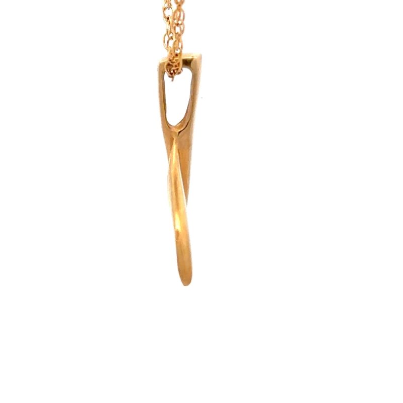 Gold Nugget & Gold Quartz Whale Tail FF614G2NG - Image 2