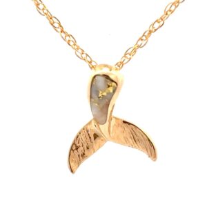 Gold Quartz Mermaid Tail P1740-GQ