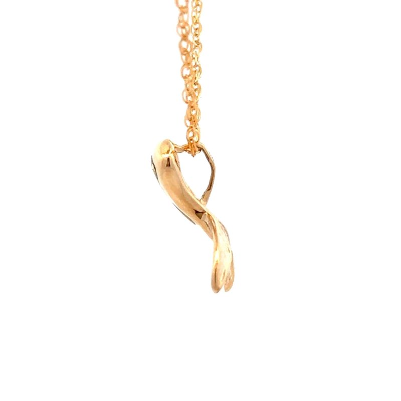 Gold Quartz Mermaid Tail P1740-GQ - Image 4
