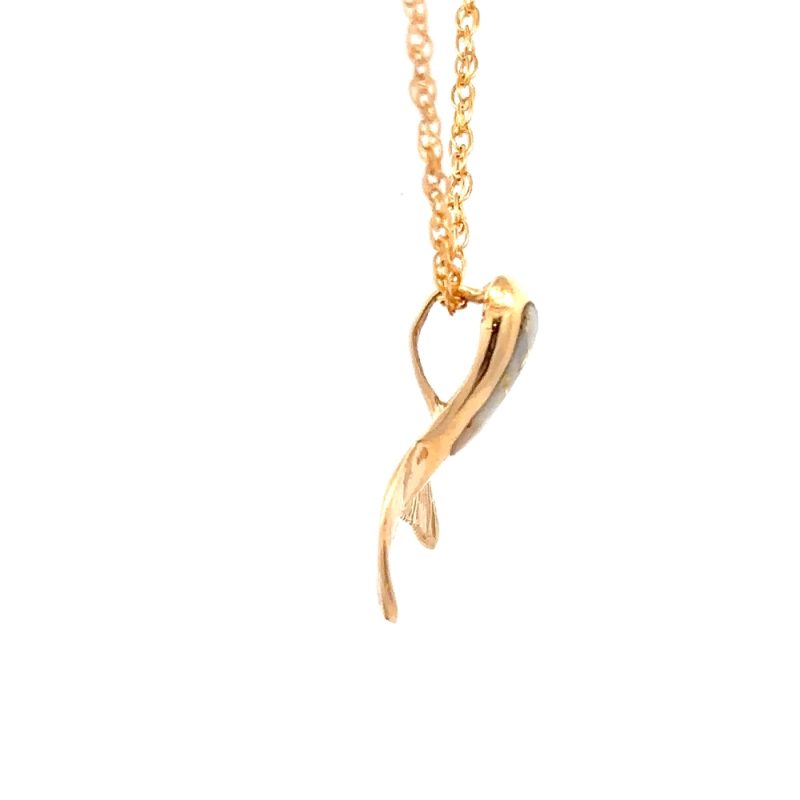Gold Quartz Mermaid Tail P1740-GQ - Image 3