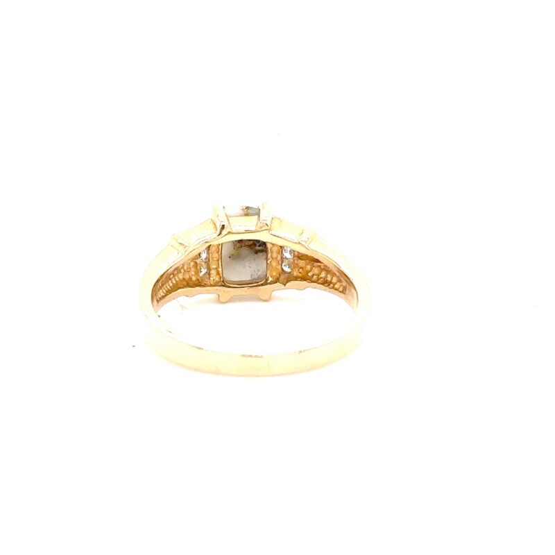 Ladies Gold Quartz Ring RL755D9Q - Image 3