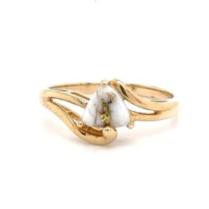 Ladies Gold Quartz Rings RL744Q