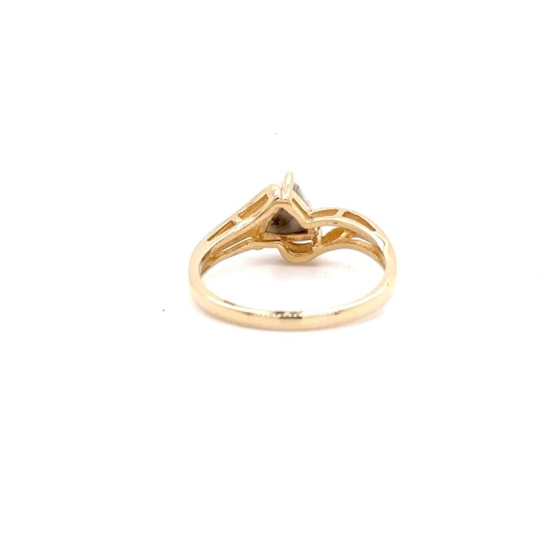 Ladies Gold Quartz Rings RL744Q - Image 3