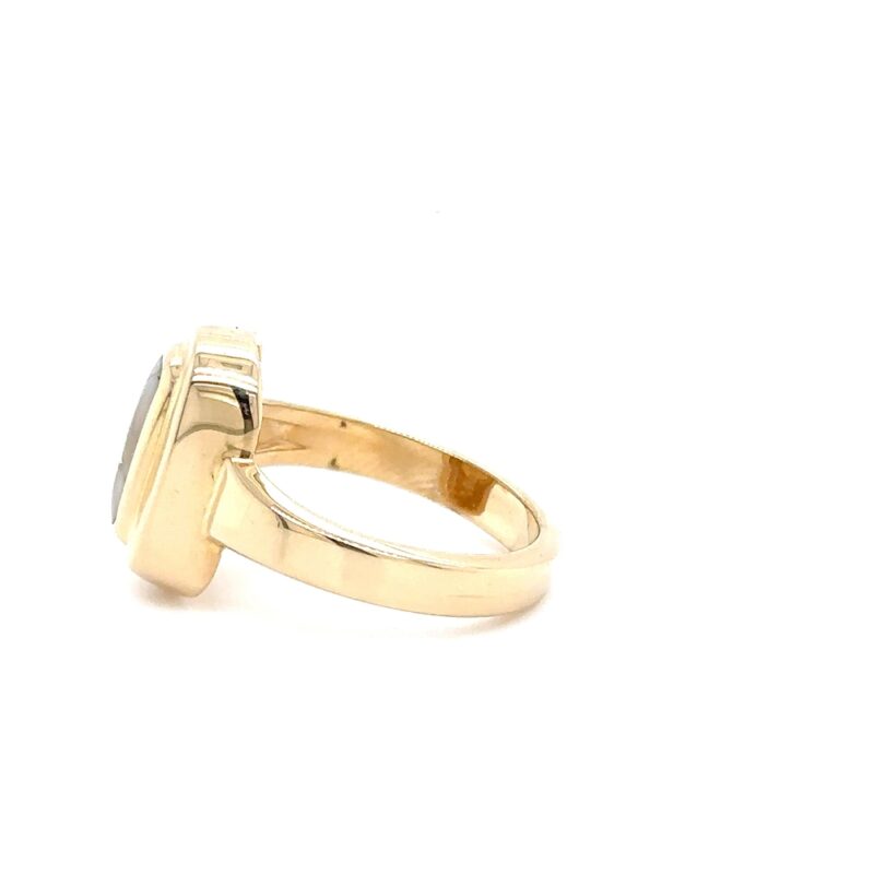 Ladies Gold Quartz Ring 167G2 - Image 3