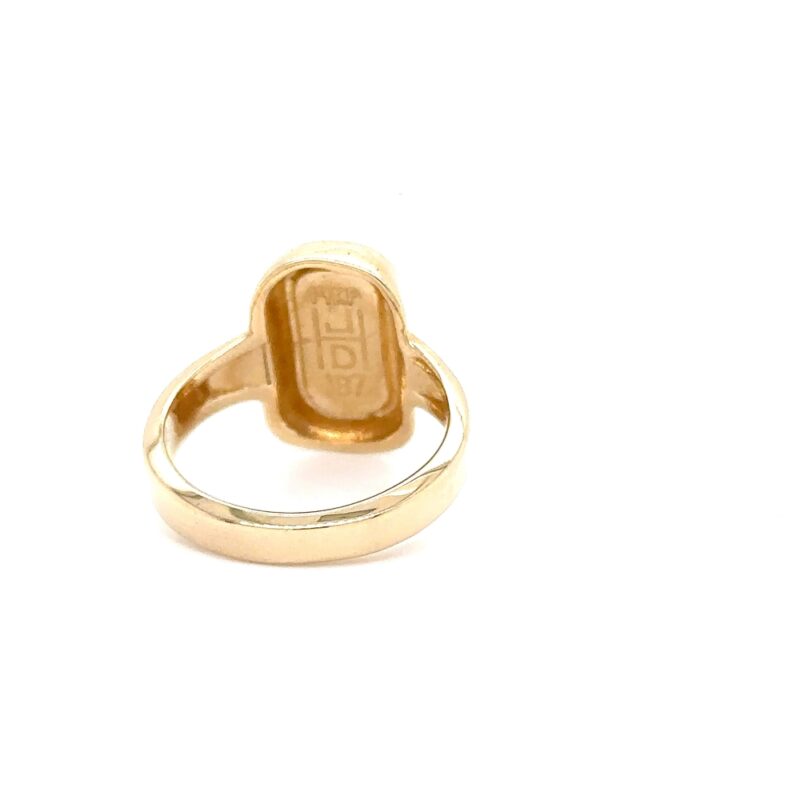 Ladies Gold Quartz Ring 167G2 - Image 4