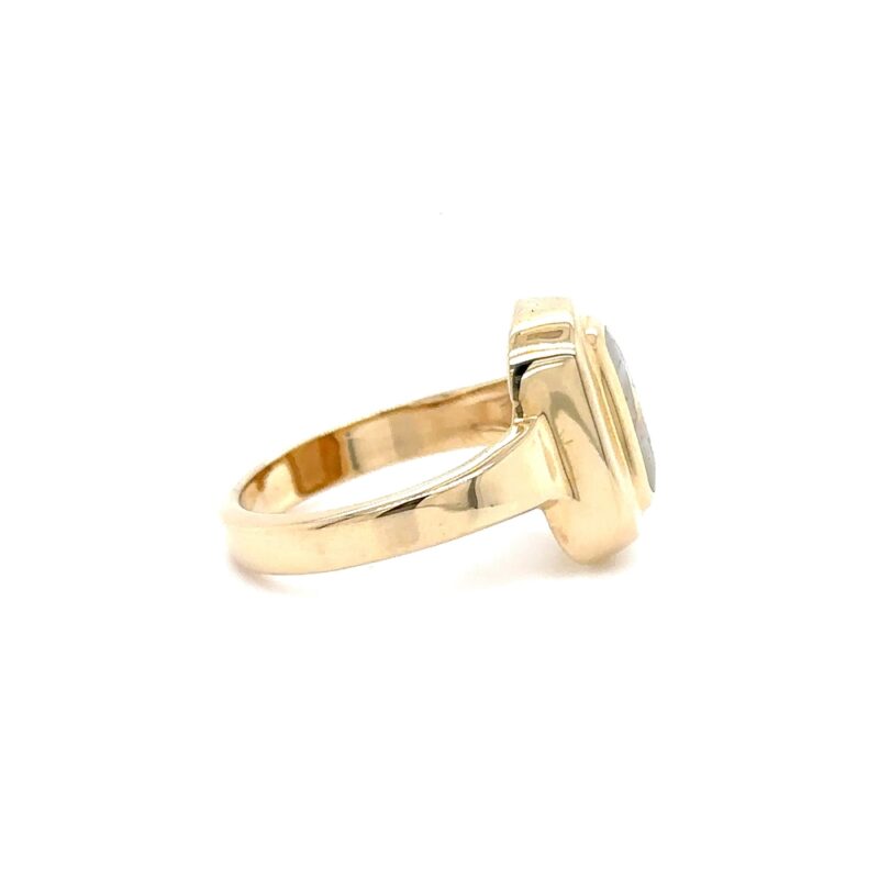 Ladies Gold Quartz Ring 167G2 - Image 2